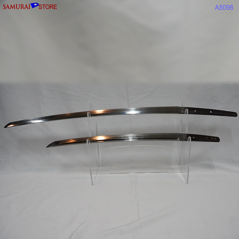 A5098 Pair of antique Daisho Katana & Wakizashi w/ Great Mountings w/ NBTHK 3 certificates