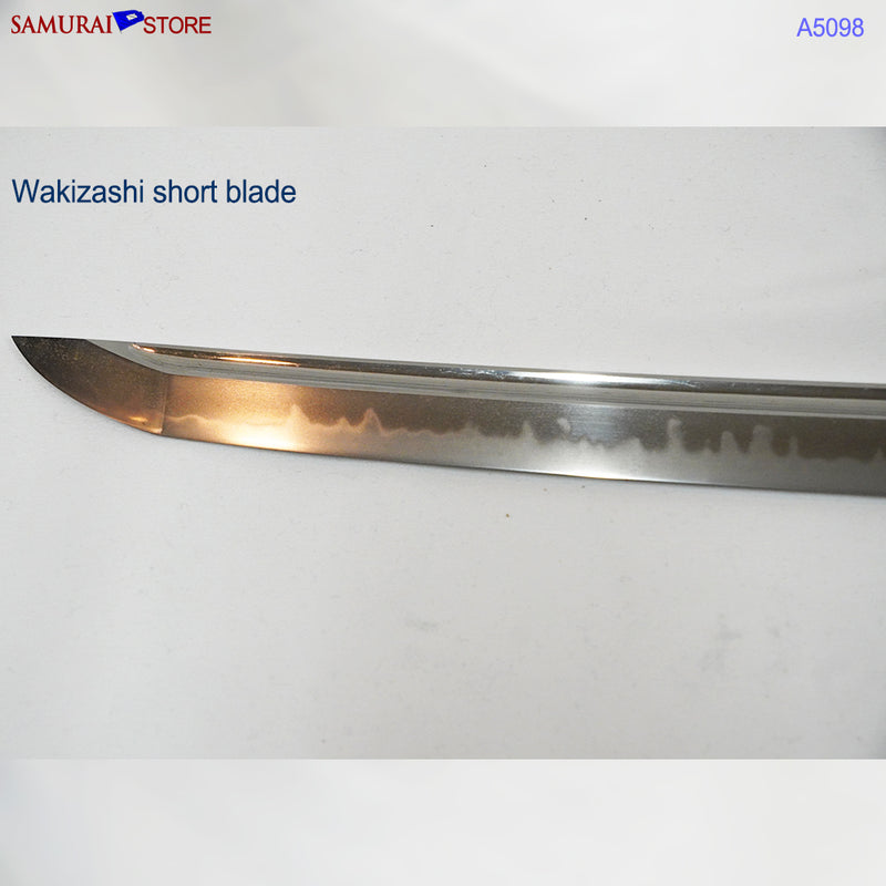 A5098 Pair of antique Daisho Katana & Wakizashi w/ Great Mountings w/ NBTHK 3 certificates