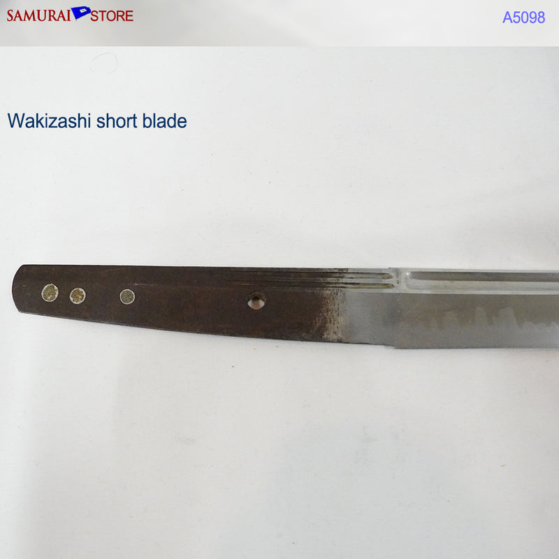 A5098 Pair of antique Daisho Katana & Wakizashi w/ Great Mountings w/ NBTHK 3 certificates
