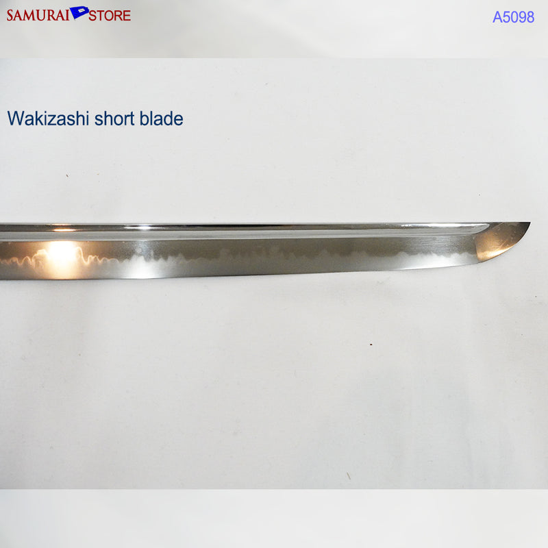 A5098 Pair of antique Daisho Katana & Wakizashi w/ Great Mountings w/ NBTHK 3 certificates