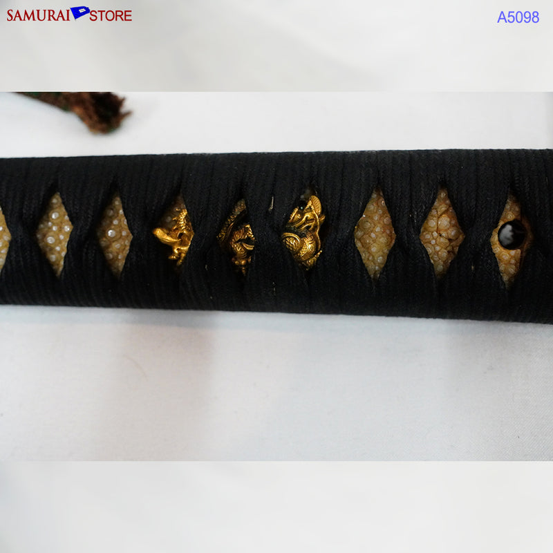 A5098 Pair of antique Daisho Katana & Wakizashi w/ Great Mountings w/ NBTHK 3 certificates