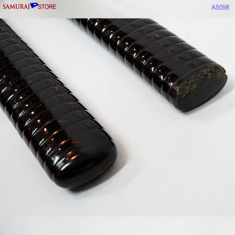 A5098 Pair of antique Daisho Katana & Wakizashi w/ Great Mountings w/ NBTHK 3 certificates
