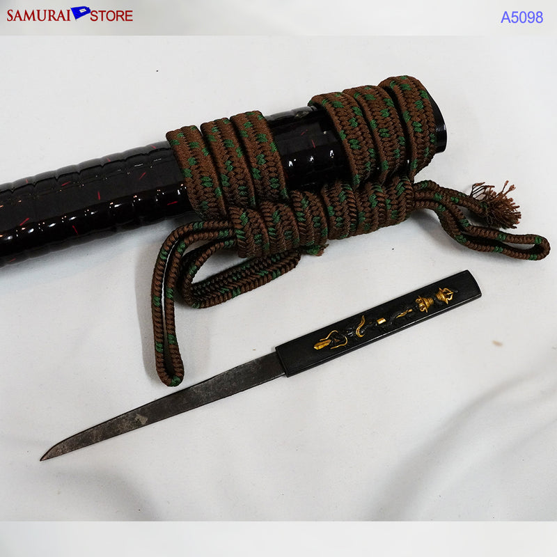 A5098 Pair of antique Daisho Katana & Wakizashi w/ Great Mountings w/ NBTHK 3 certificates