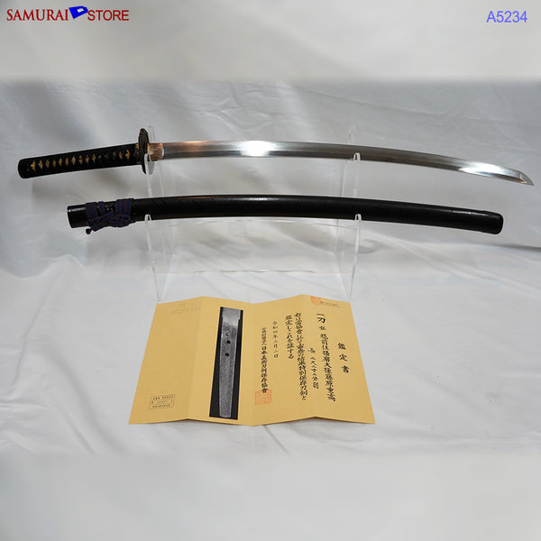 A5234 Katana sword SHIGETAKA -  Antique NBTHK Tokubetsu Hozon certificate 1600s