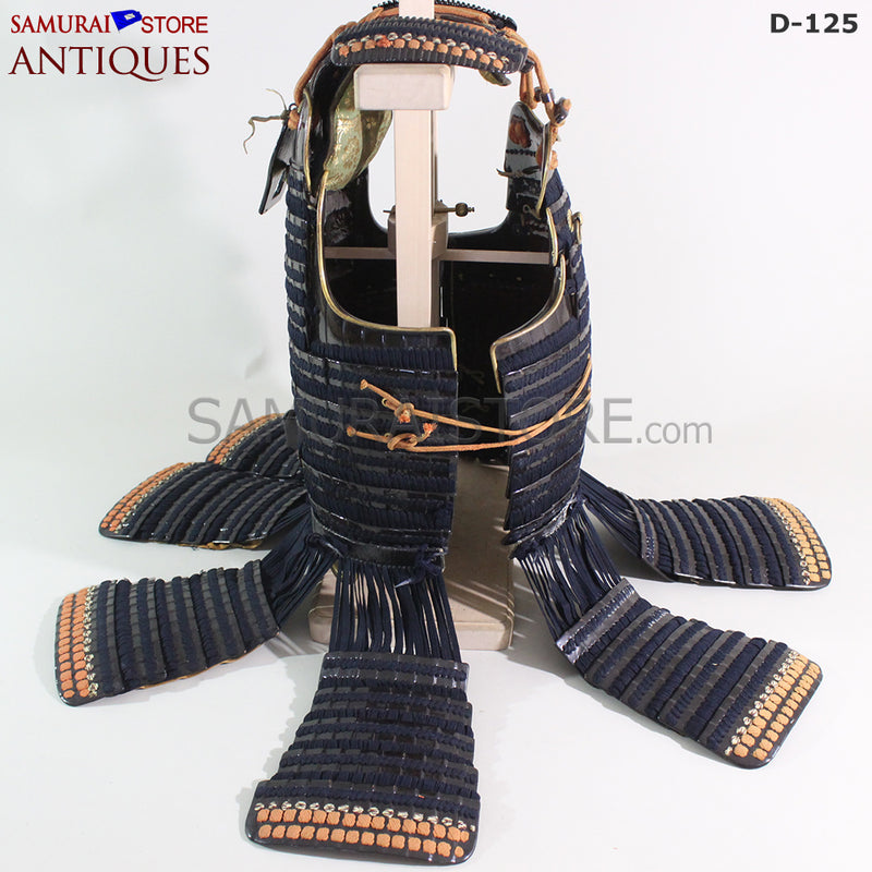 D125 Antique Samurai Armor Edo period w/ higher grade certificate