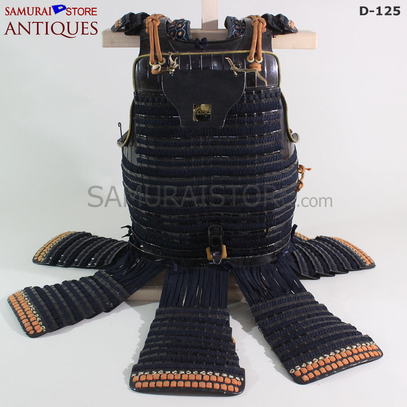 D125 Antique Samurai Armor Edo period w/ higher grade certificate