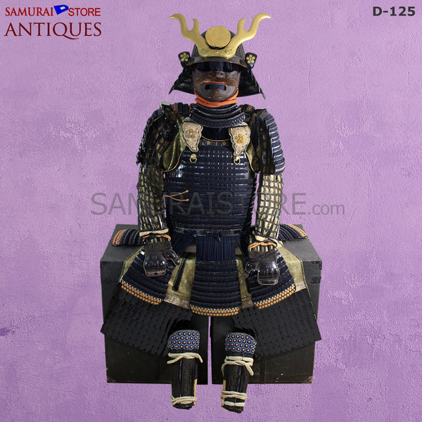 D125 Antique Samurai Armor Edo period w/ higher grade certificate