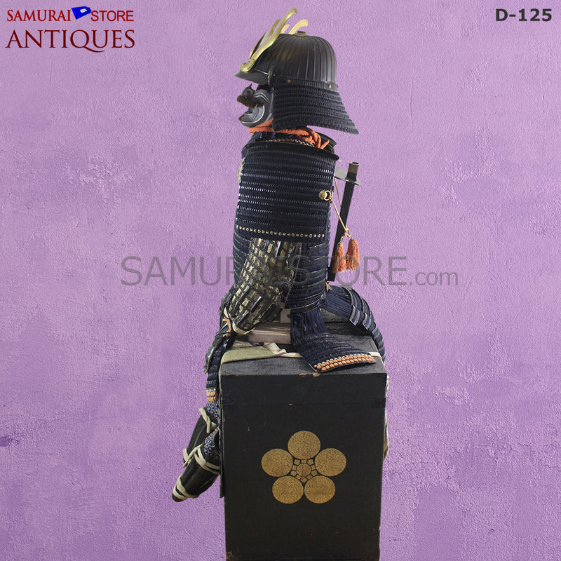 D125 Antique Samurai Armor Edo period w/ higher grade certificate
