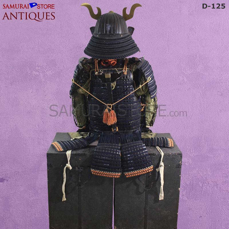 D125 Antique Samurai Armor Edo period w/ higher grade certificate