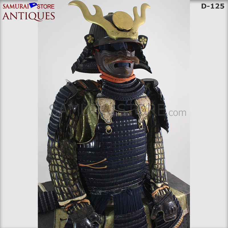 D125 Antique Samurai Armor Edo period w/ higher grade certificate