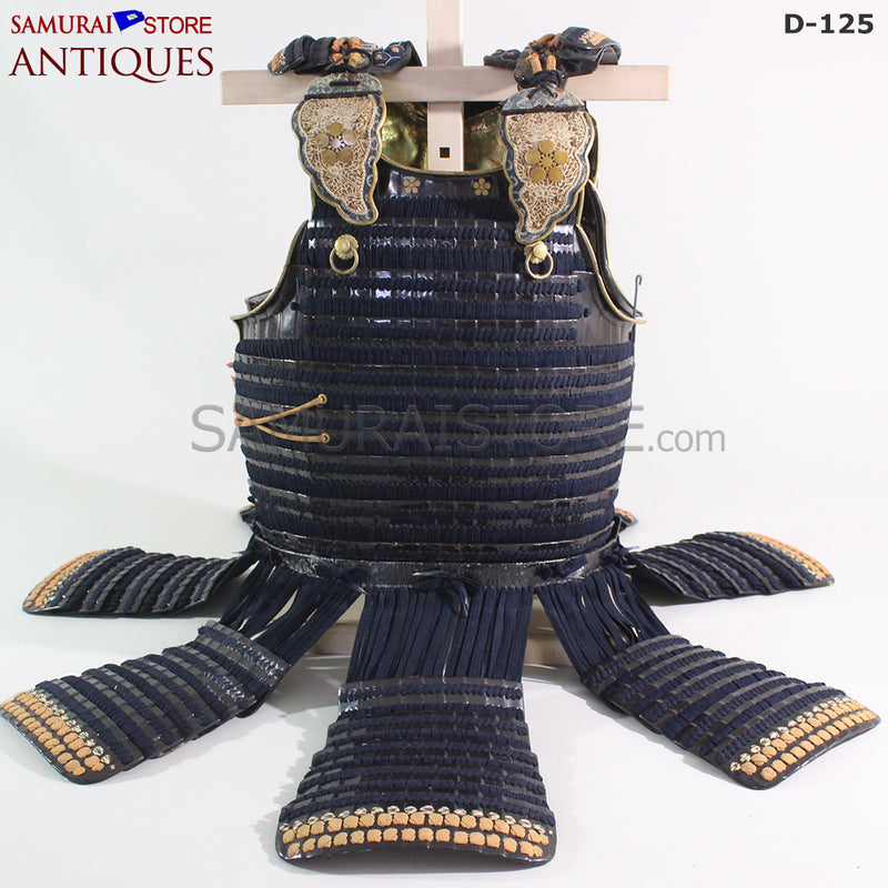 D125 Antique Samurai Armor Edo period w/ higher grade certificate