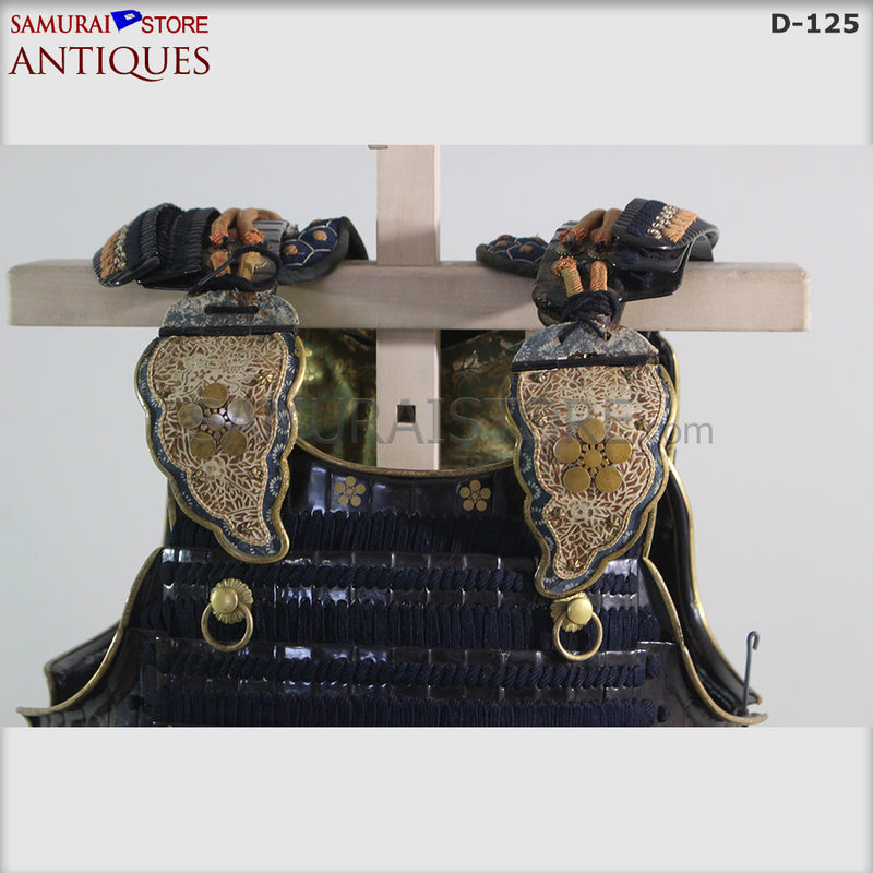 D125 Antique Samurai Armor Edo period w/ higher grade certificate
