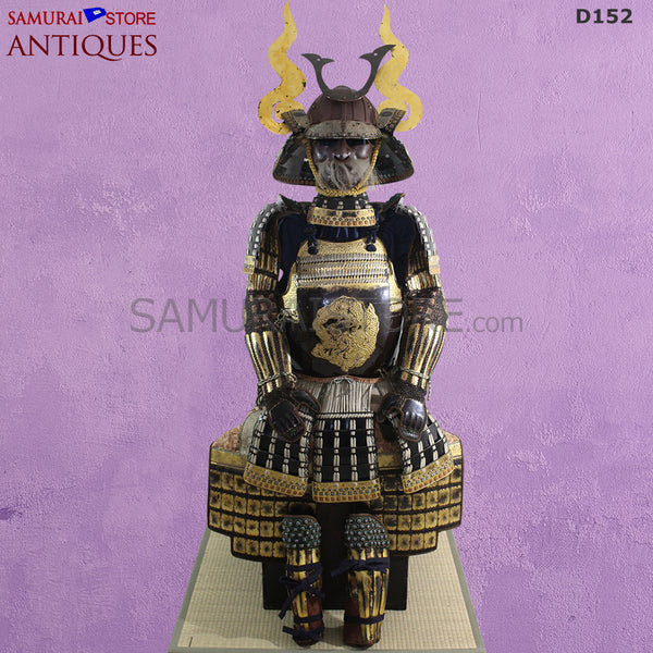D152 Antique Armor Kabuto Edo Period w/ Certificate