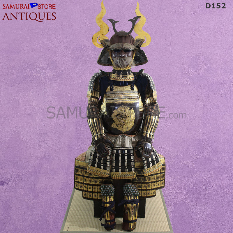 D152 Antique Armor Kabuto Edo Period w/ Certificate