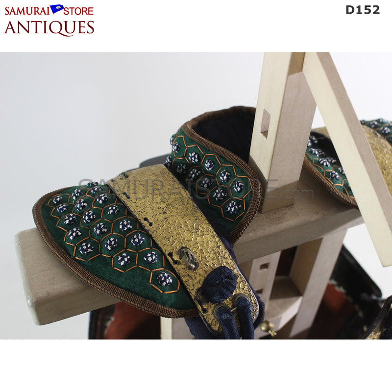 D152 Antique Armor Kabuto Edo Period w/ Certificate