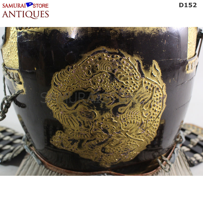D152 Antique Armor Kabuto Edo Period w/ Certificate