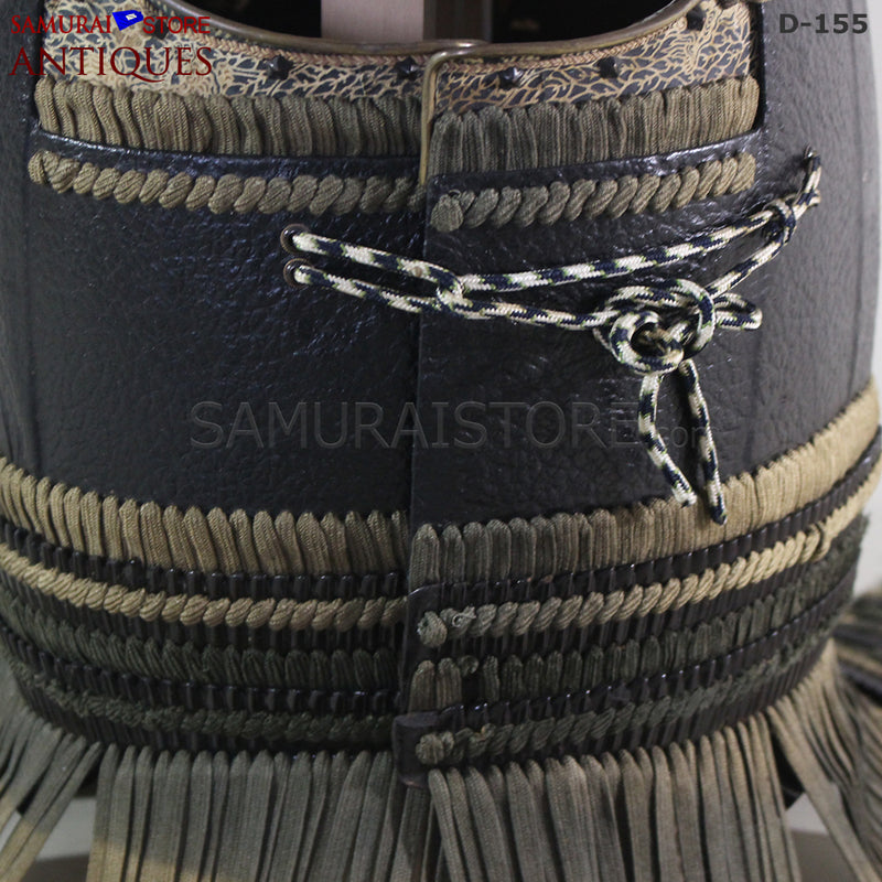 D155 Antique Armor and Acorn shaped Kabuto Edo Period w/ Certificate