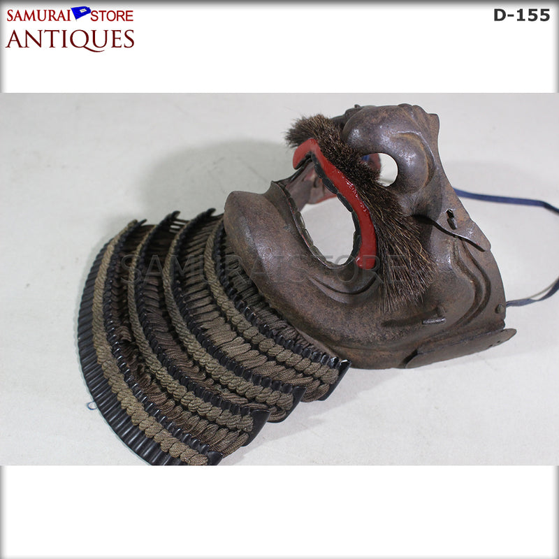 D155 Antique Armor and Acorn shaped Kabuto Edo Period w/ Certificate