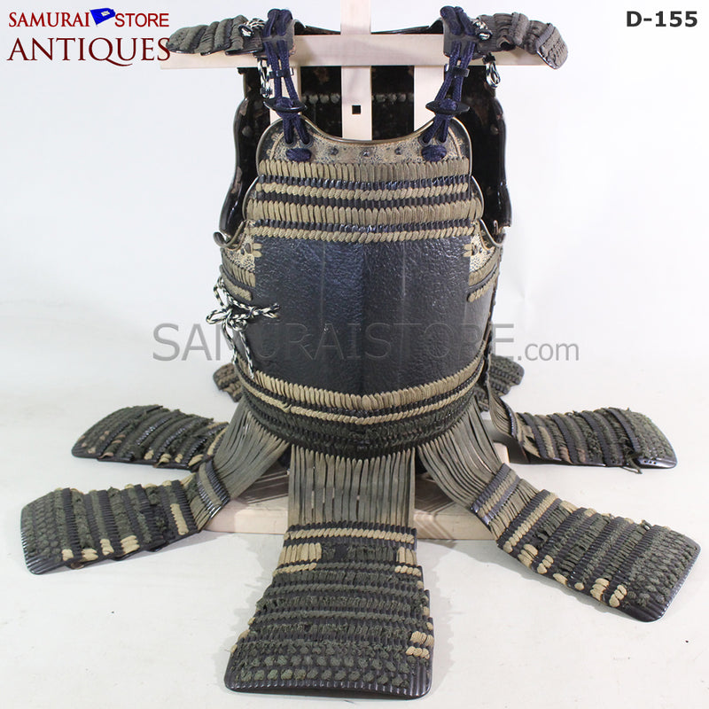 D155 Antique Armor and Acorn shaped Kabuto Edo Period w/ Certificate