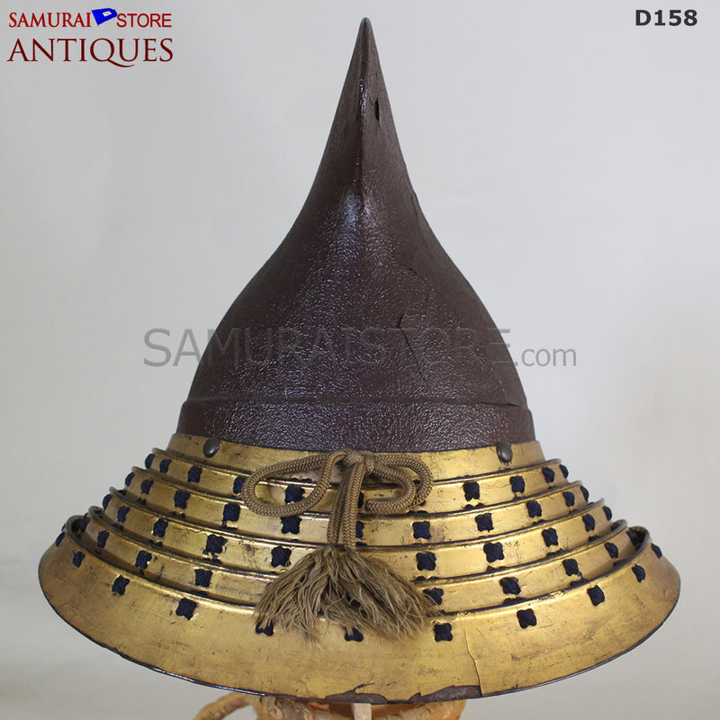 D158 Antique Armor Kabuto Edo Period w/ Certificate