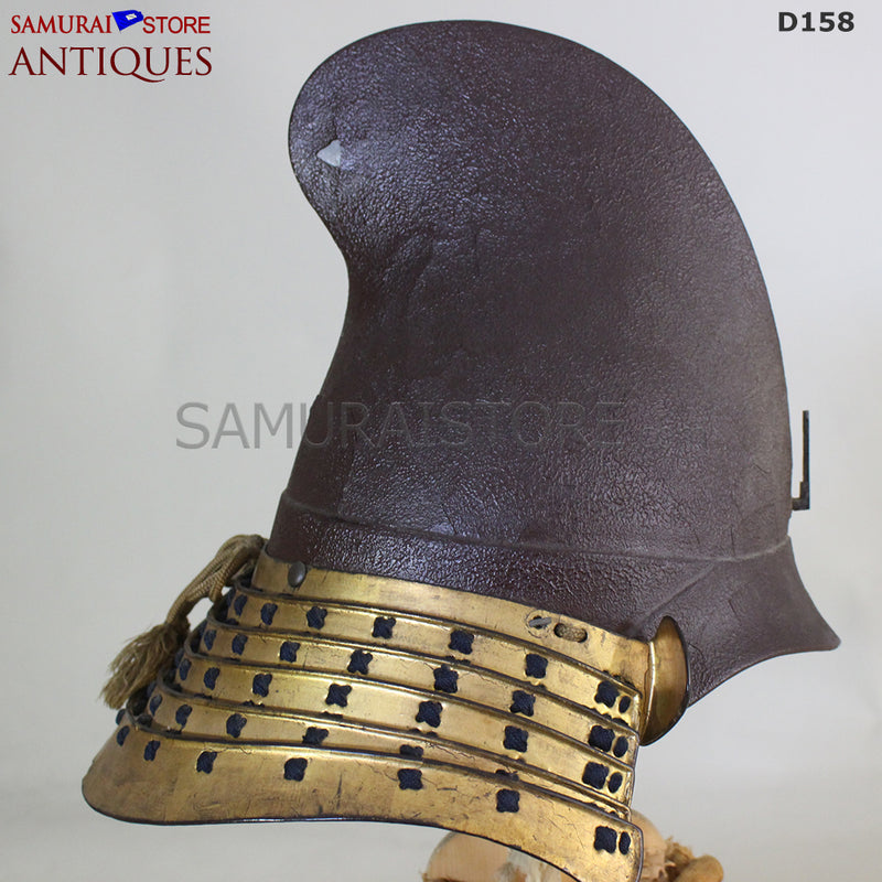 D158 Antique Armor Kabuto Edo Period w/ Certificate