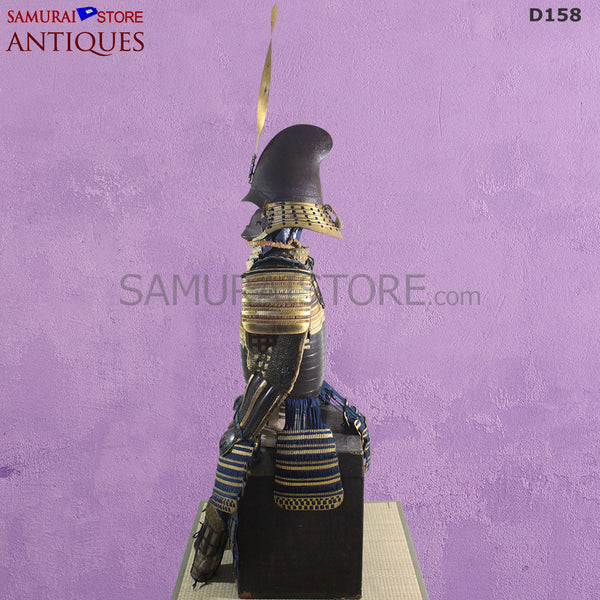 D158 Antique Armor Kabuto Edo Period w/ Certificate