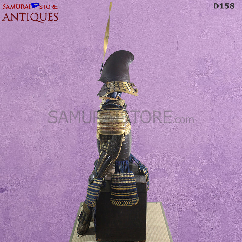 D158 Antique Armor Kabuto Edo Period w/ Certificate