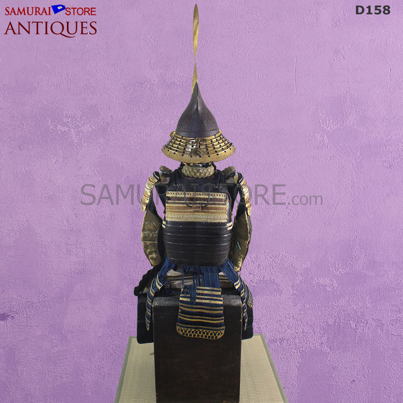 D158 Antique Armor Kabuto Edo Period w/ Certificate