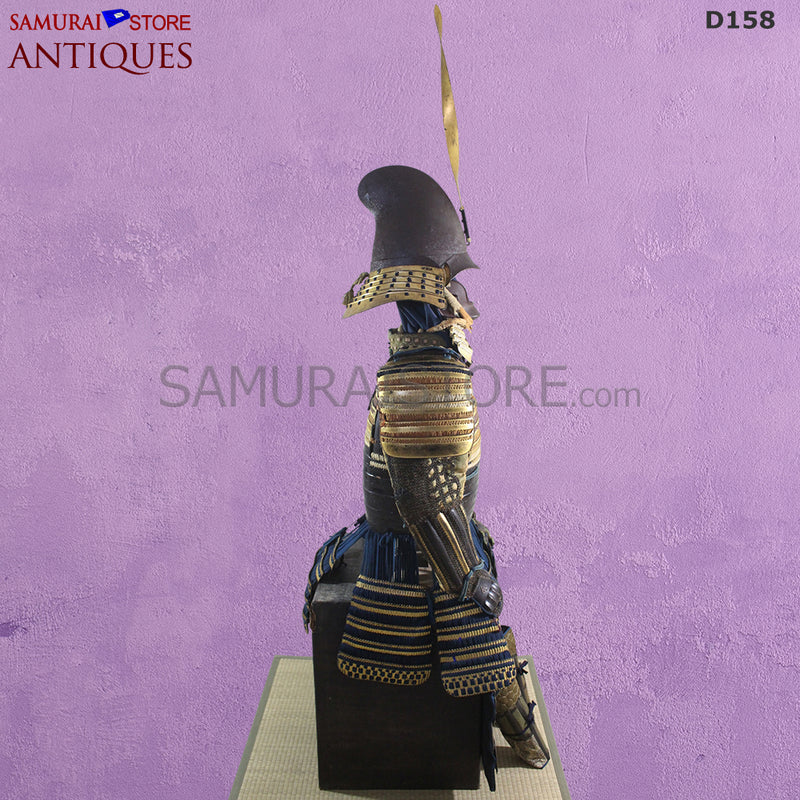 D158 Antique Armor Kabuto Edo Period w/ Certificate