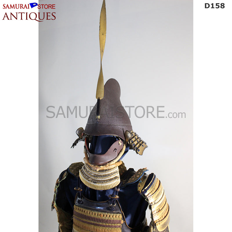 D158 Antique Armor Kabuto Edo Period w/ Certificate