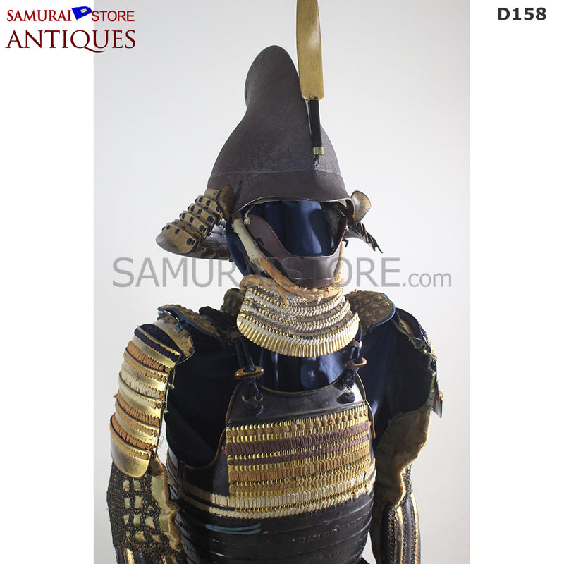 D158 Antique Armor Kabuto Edo Period w/ Certificate