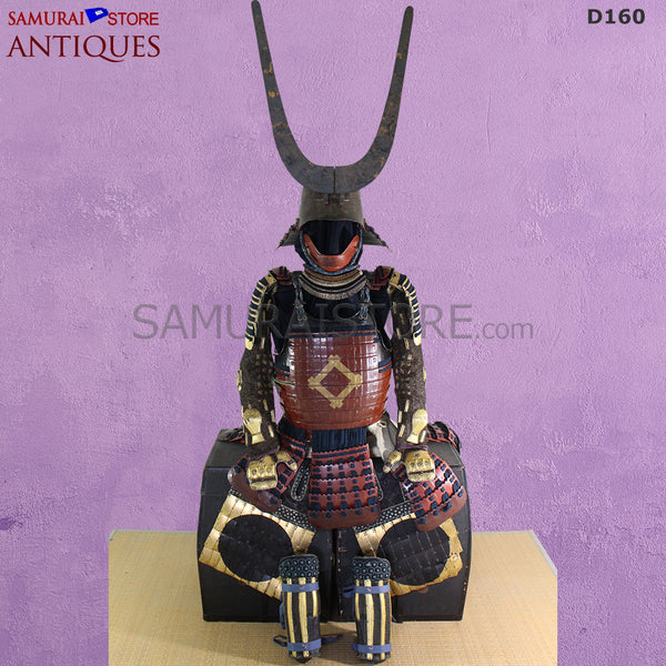 D160 Antique Armor Kabuto Edo Period w/ Certificate