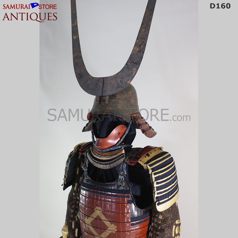 D160 Antique Armor Kabuto Edo Period w/ Certificate