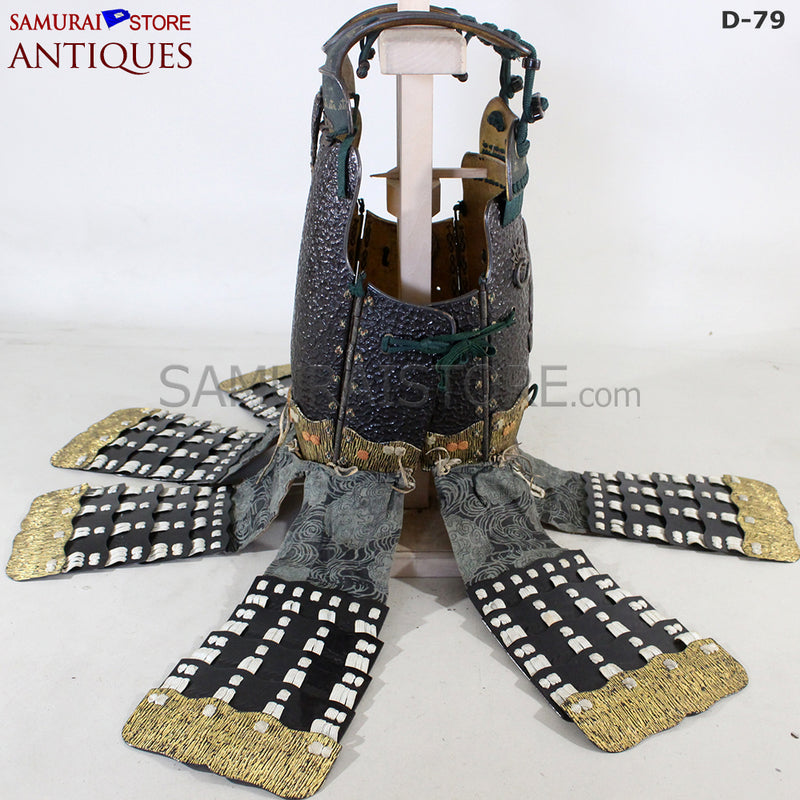 D79 Antique Samurai Armor Edo period w/ higher grade certificate