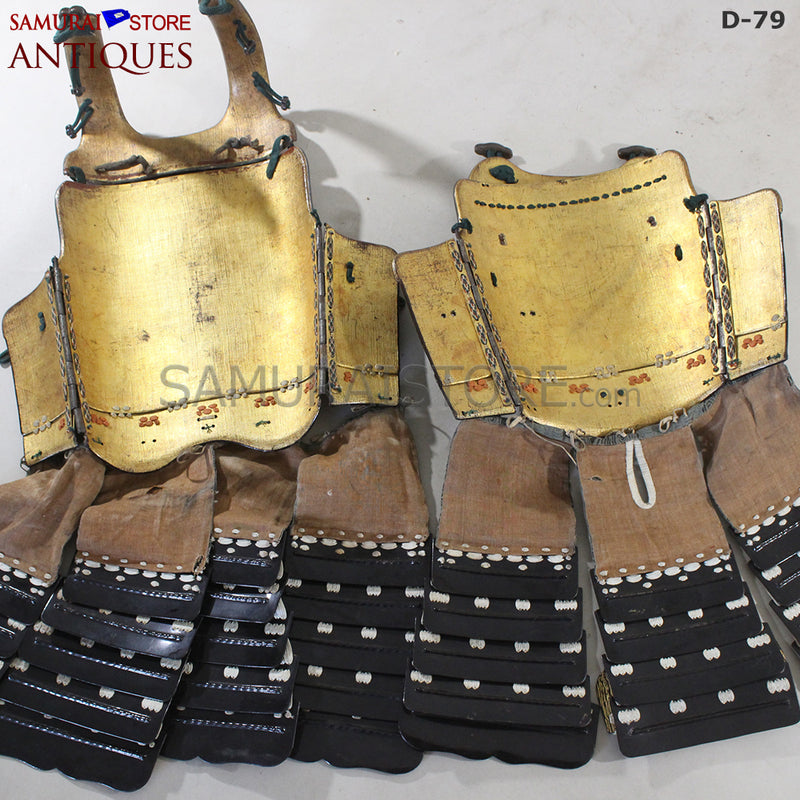 D79 Antique Samurai Armor Edo period w/ higher grade certificate