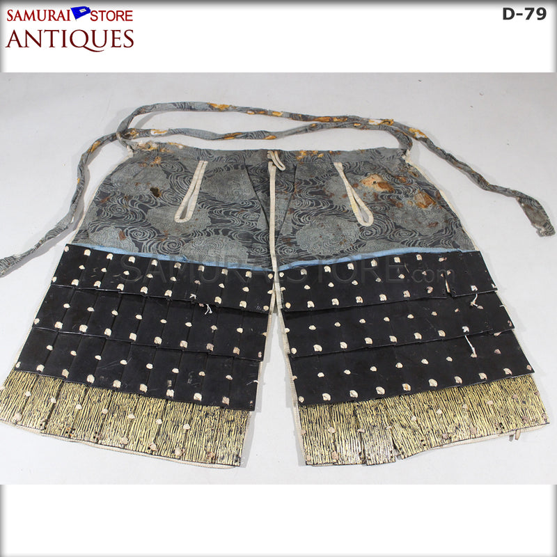 D79 Antique Samurai Armor Edo period w/ higher grade certificate