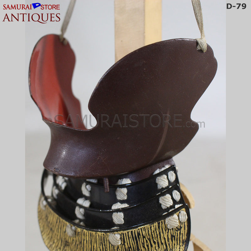 D79 Antique Samurai Armor Edo period w/ higher grade certificate