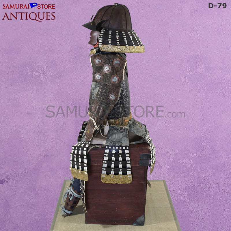 D79 Antique Samurai Armor Edo period w/ higher grade certificate