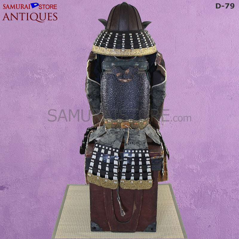 D79 Antique Samurai Armor Edo period w/ higher grade certificate