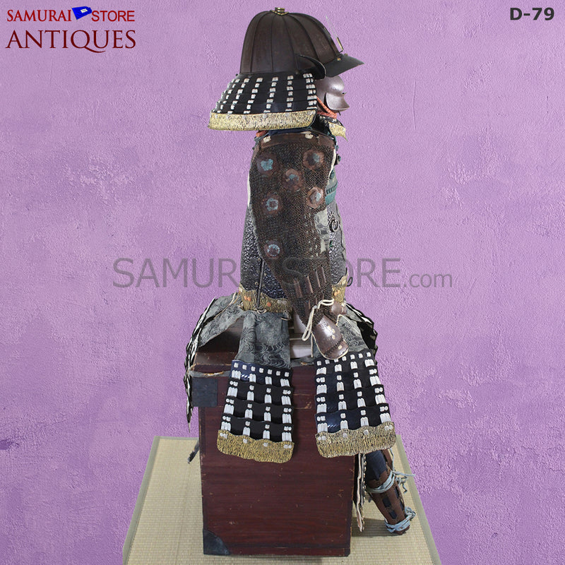D79 Antique Samurai Armor Edo period w/ higher grade certificate