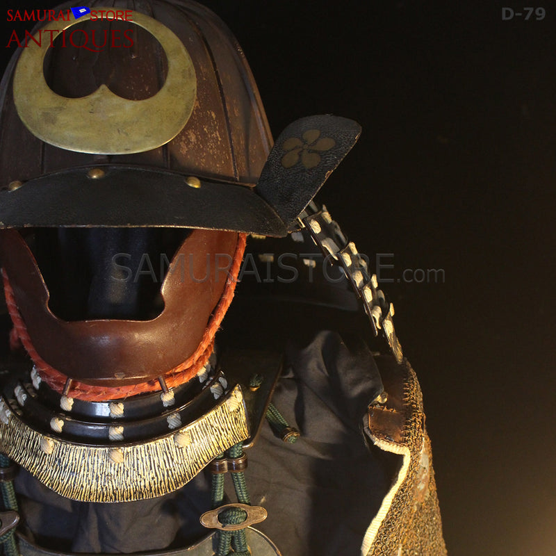 D79 Antique Samurai Armor Edo period w/ higher grade certificate