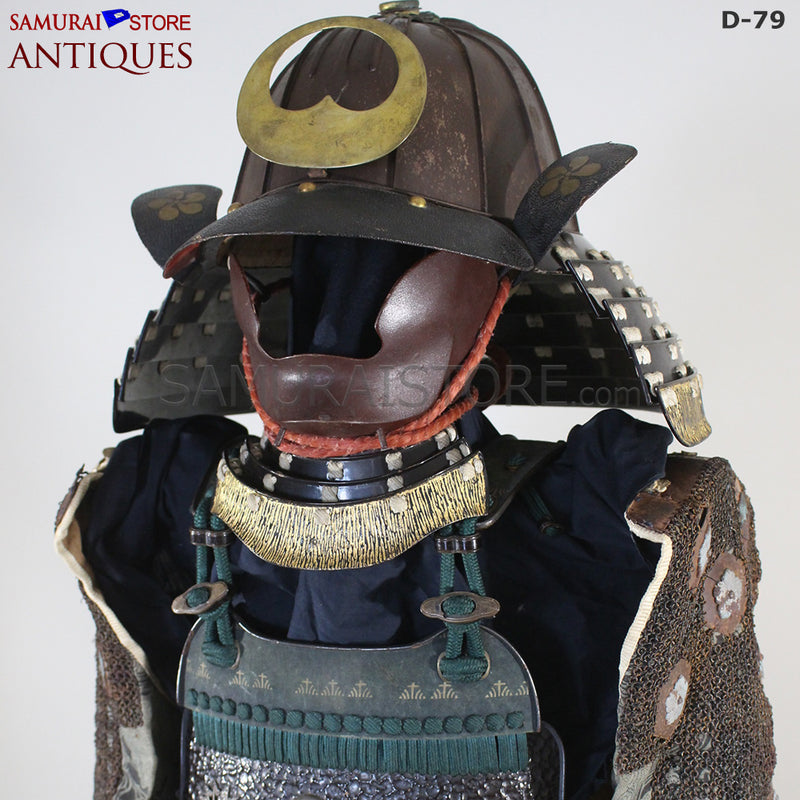 D79 Antique Samurai Armor Edo period w/ higher grade certificate