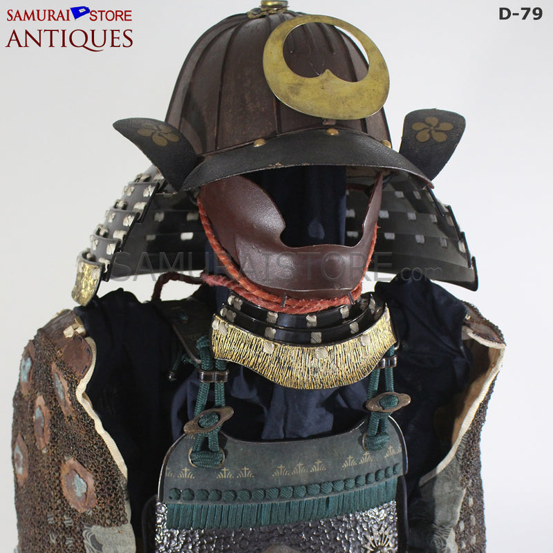 D79 Antique Samurai Armor Edo period w/ higher grade certificate