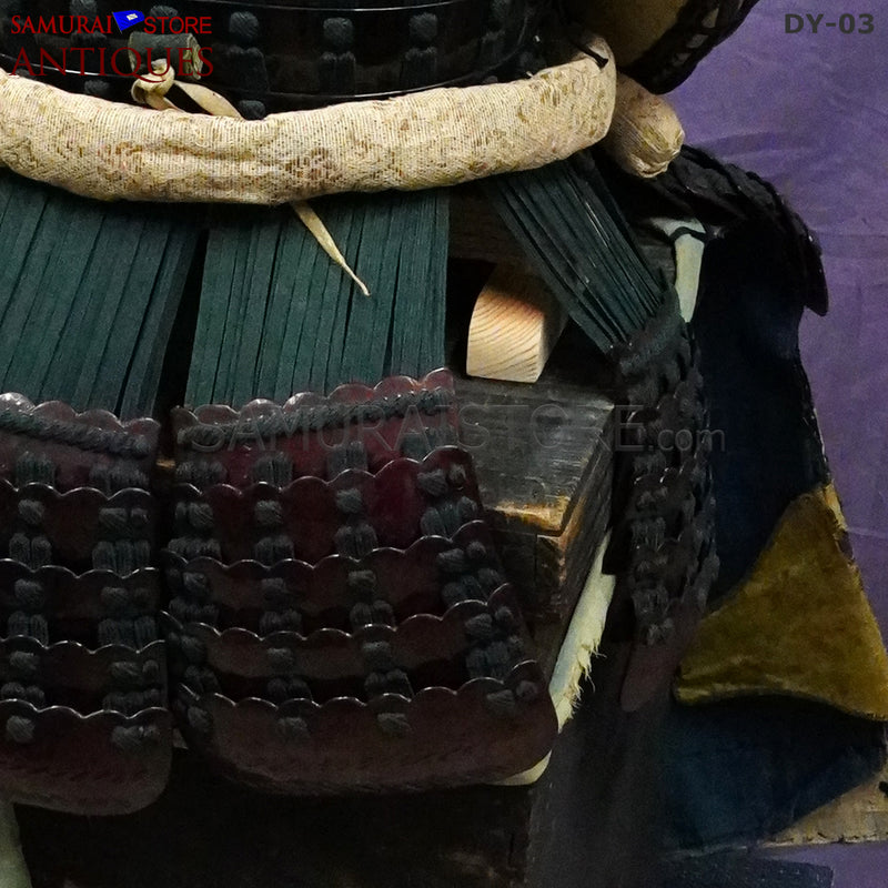 DY03 Antique suit of armor Edo Period w/ Certificate