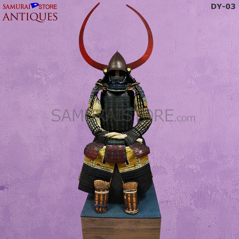 DY03 Antique suit of armor Edo Period w/ Certificate