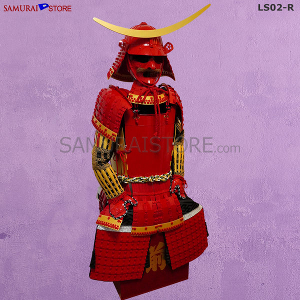 (Ready-To-Ship) LS02-R Warlord Masamune Armor red/gold