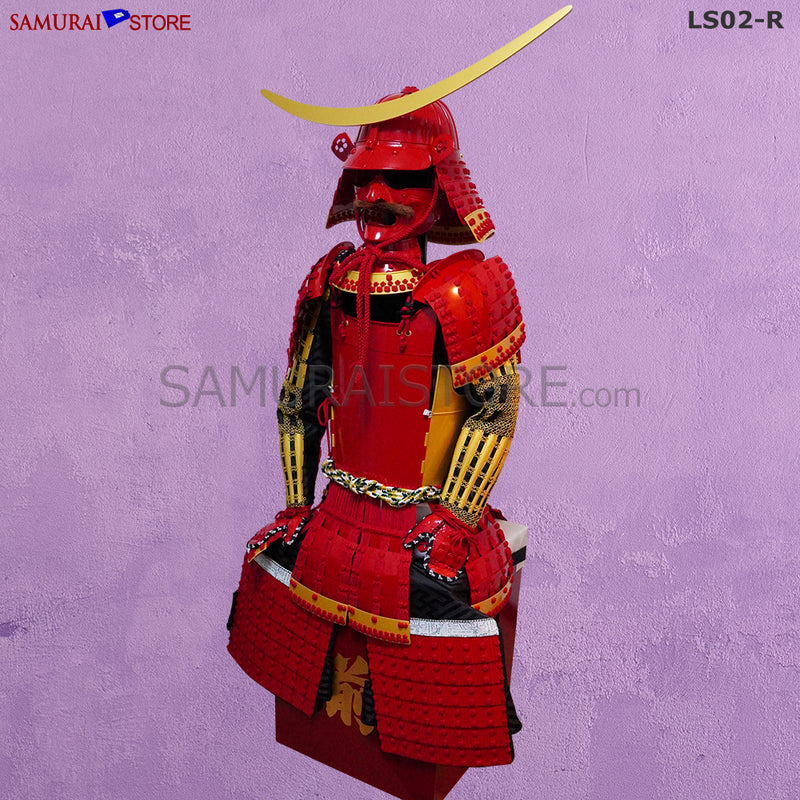 (Ready-To-Ship) LS02-R Warlord Masamune Armor red/gold