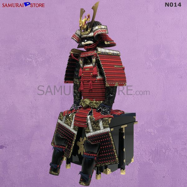 N014 Luxurious Red Armor KURENAI - SAMURAI STORE