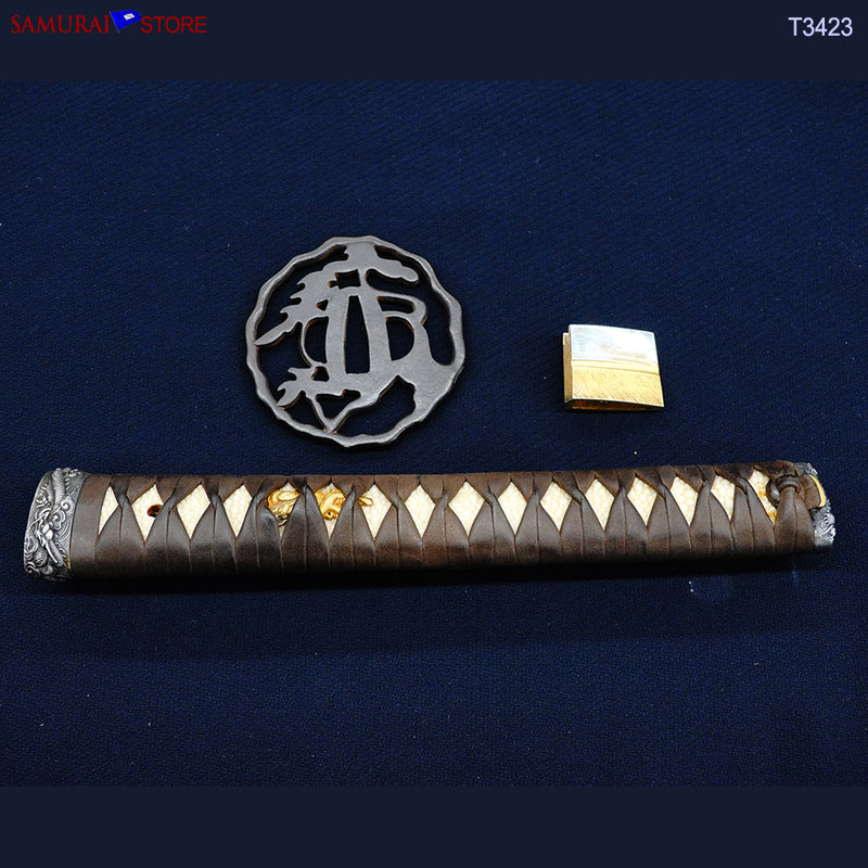 T3423 Katana Sword MASANAO in Ornate Mounting - Contemporary 1987