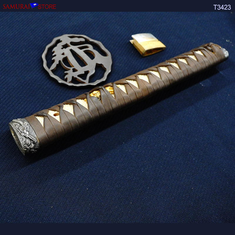 T3423 Katana Sword MASANAO in Ornate Mounting - Contemporary 1987